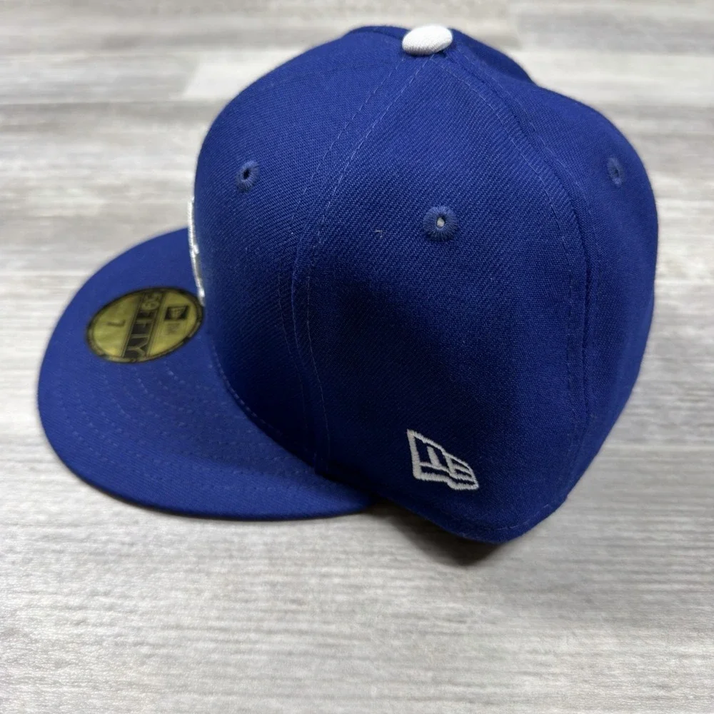 New Era Royal Los Angeles‎ Dodgers 2025 World Series Side Patch 59FIFTY Size 7